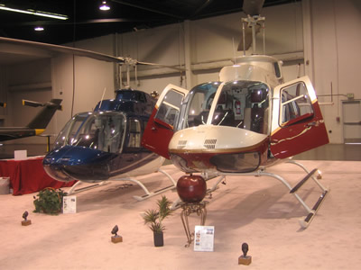 Bell 206 Helicopters with Wedge Windows | Tech-Tool Plastics