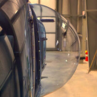 Bell 206B Helicopter Bubble Window | Tech-Tool Plastics