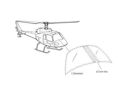 Windshield LH