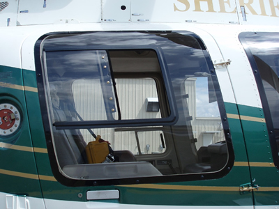 Bell 407 Helicopter Camera Window | Tech-Tool Plastics