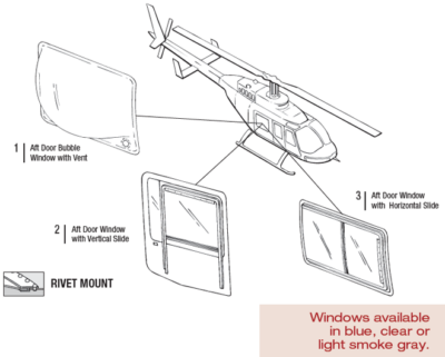 Bell 206A Helicopter | Tech-Tool Plastics