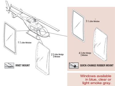 Bell 206L Helicopter | Tech-Tool Plastics