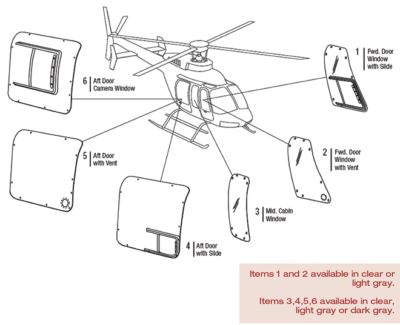 Bell 407 Helicopter | Tech-Tool Plastics