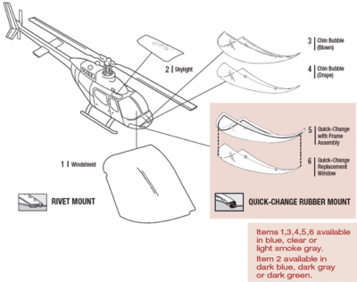 Bell OH58A Helicopter | Tech-Tool Plastics