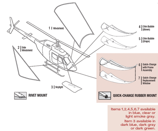 Bell OH58C Helicopter | Tech-Tool Plastics