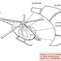 MD 500 Helicopter | Tech-Tool Plastics