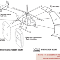 MD 600 Helicopter | Tech-Tool Plastics